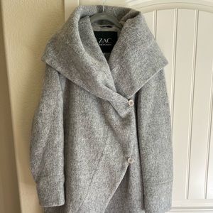 Zac Posen cocoon coat.